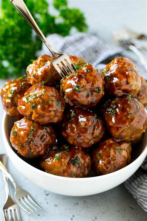 Sweet and Sour Meatballs.
